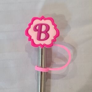 BOGO!! BUNDLE For Discount!!! Brand New Barbie "B" framed Straw Cover